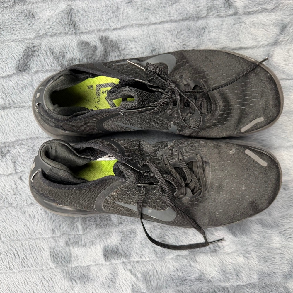 Nike Free RN 2018 Triple Black Running Shoes 942836-002 Mens - Picture 3 of 7
